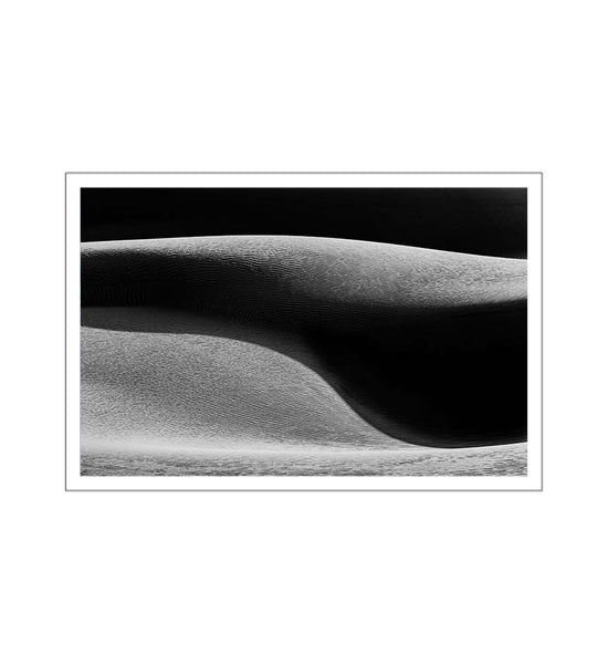 Black and White Sand Dune