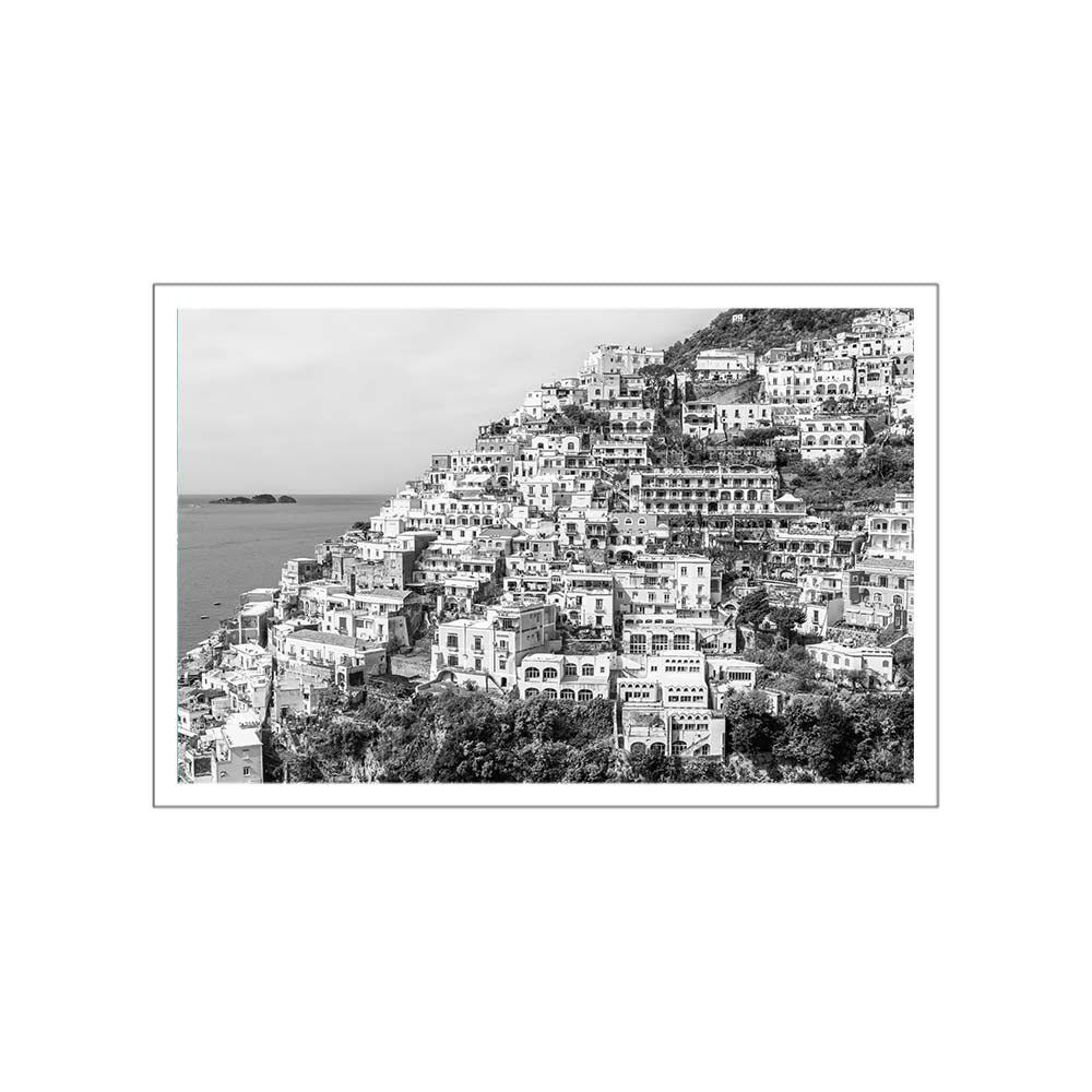 View on Positano in Italy