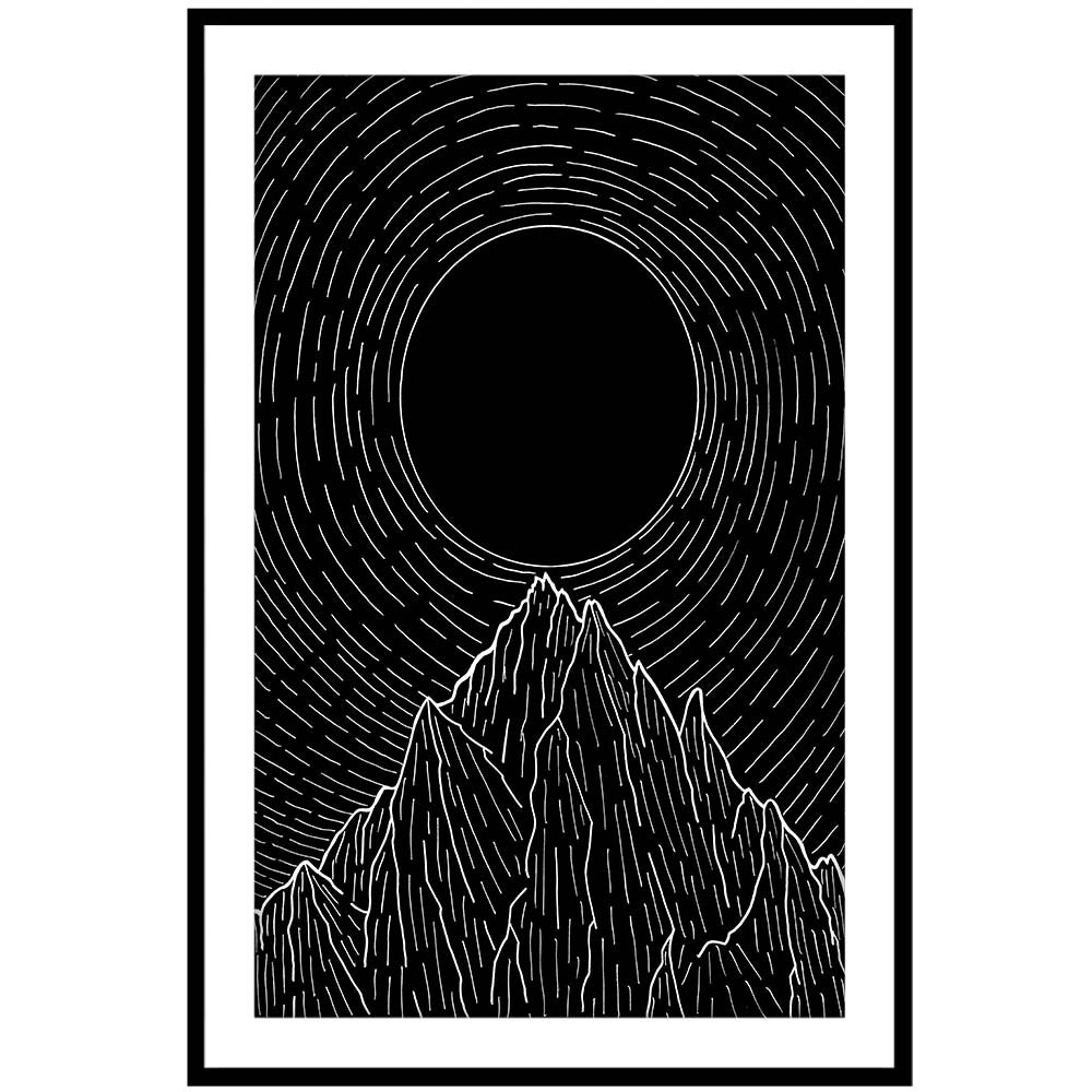 The Dark Sun Over the Moon