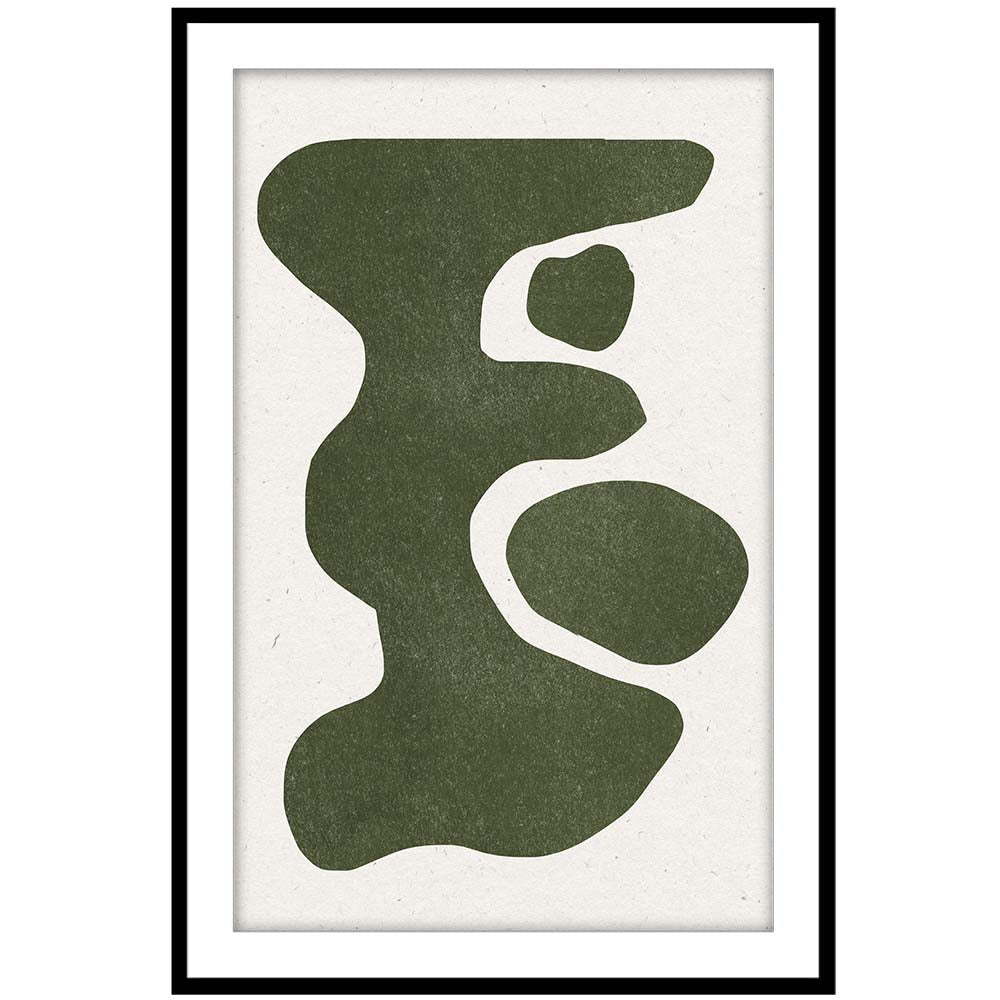 Green Modern Object No 2