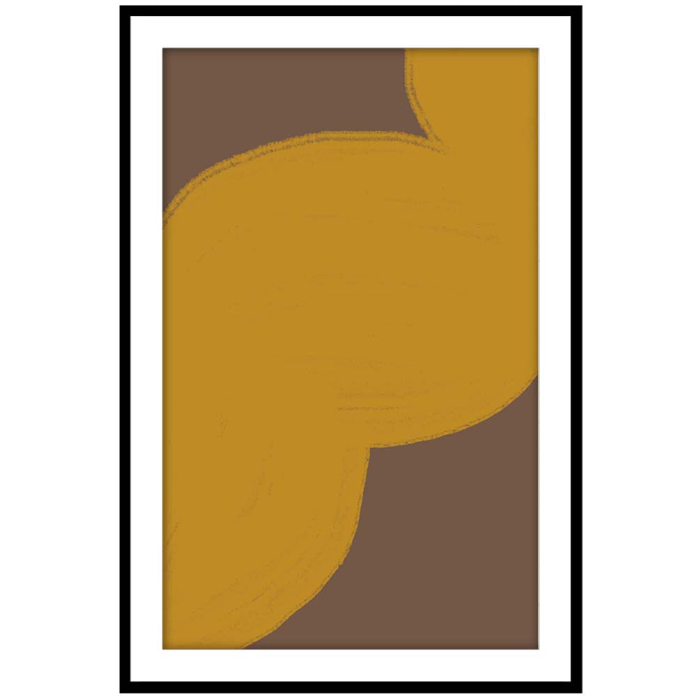 Yellow and Brown Shape