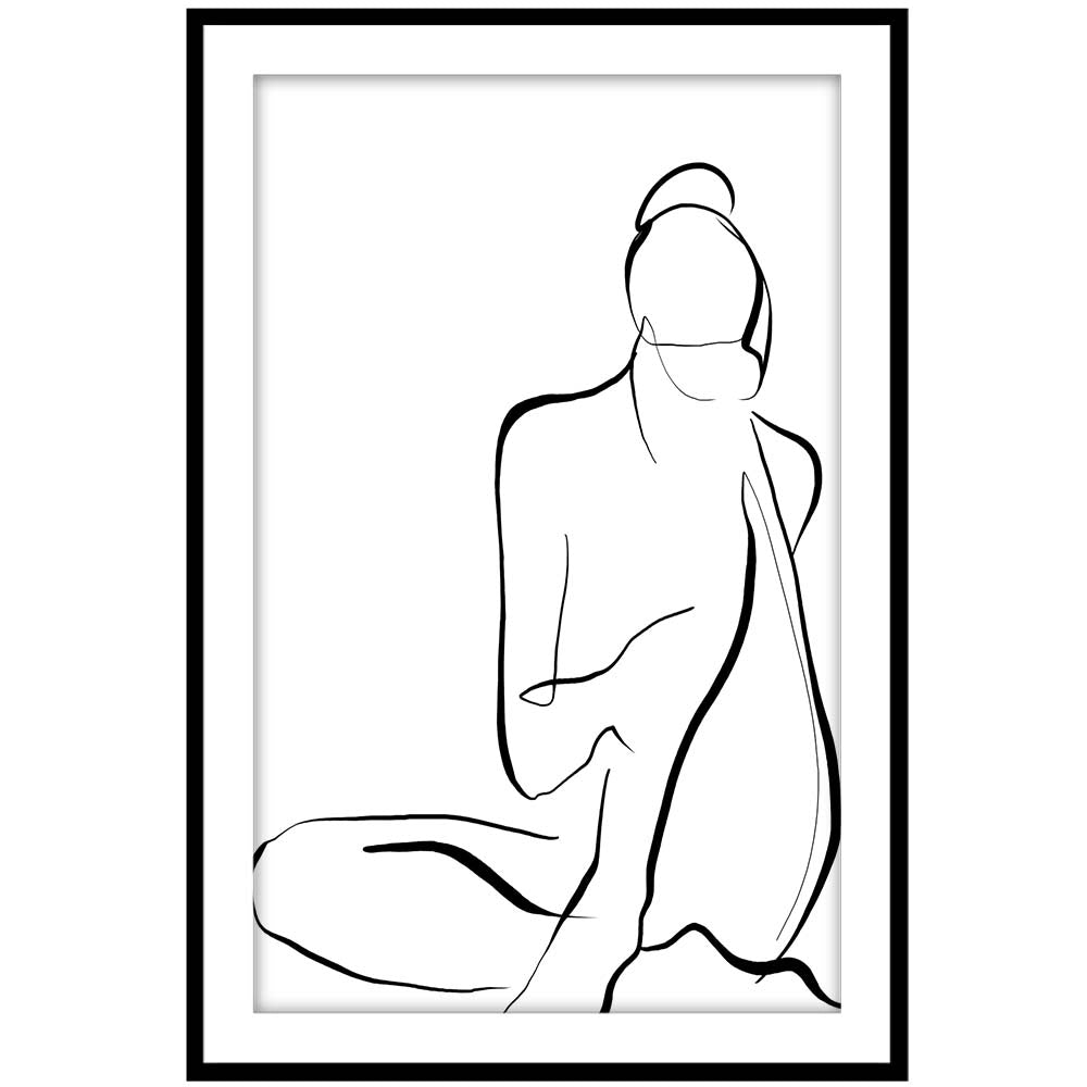 Woman Drawing