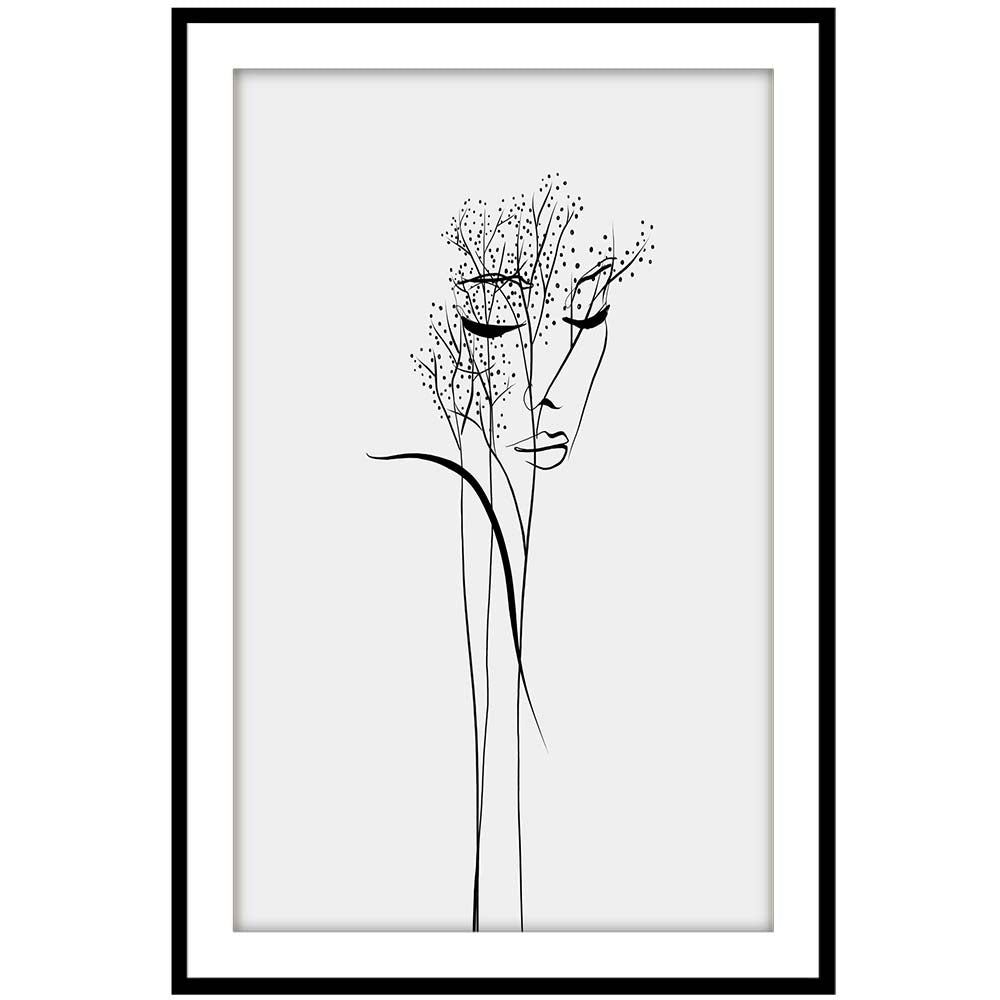 Surrealist Woman Portrait