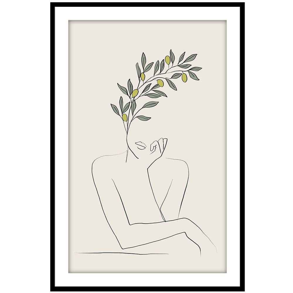 Woman with Olive Branch