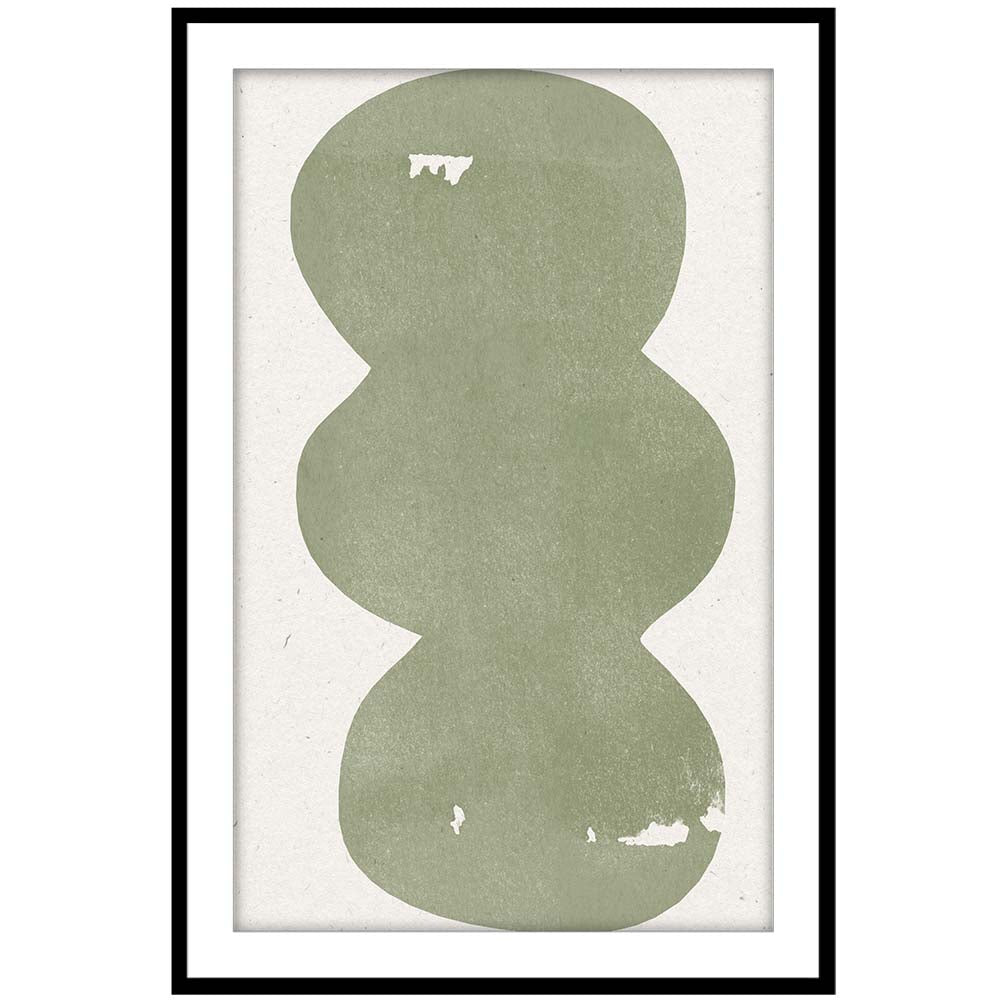 Green Modern Object No 4