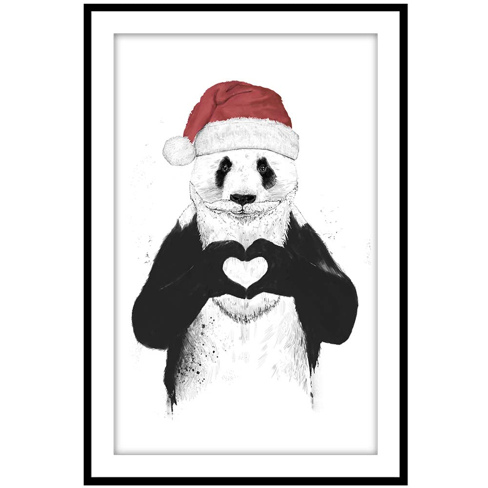 Santa Panda