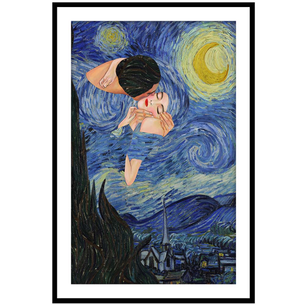 Kiss under the Starry Sky