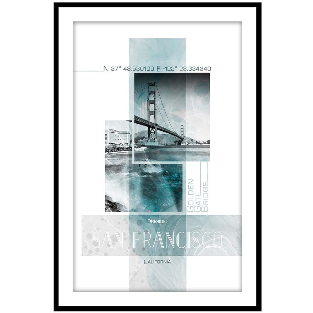 Poster Art SAN FRANCISCO Presidio