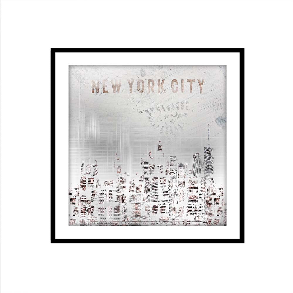 MODERN ART New York City Skylines - Shabby