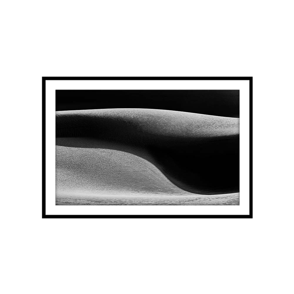 Black and White Sand Dune