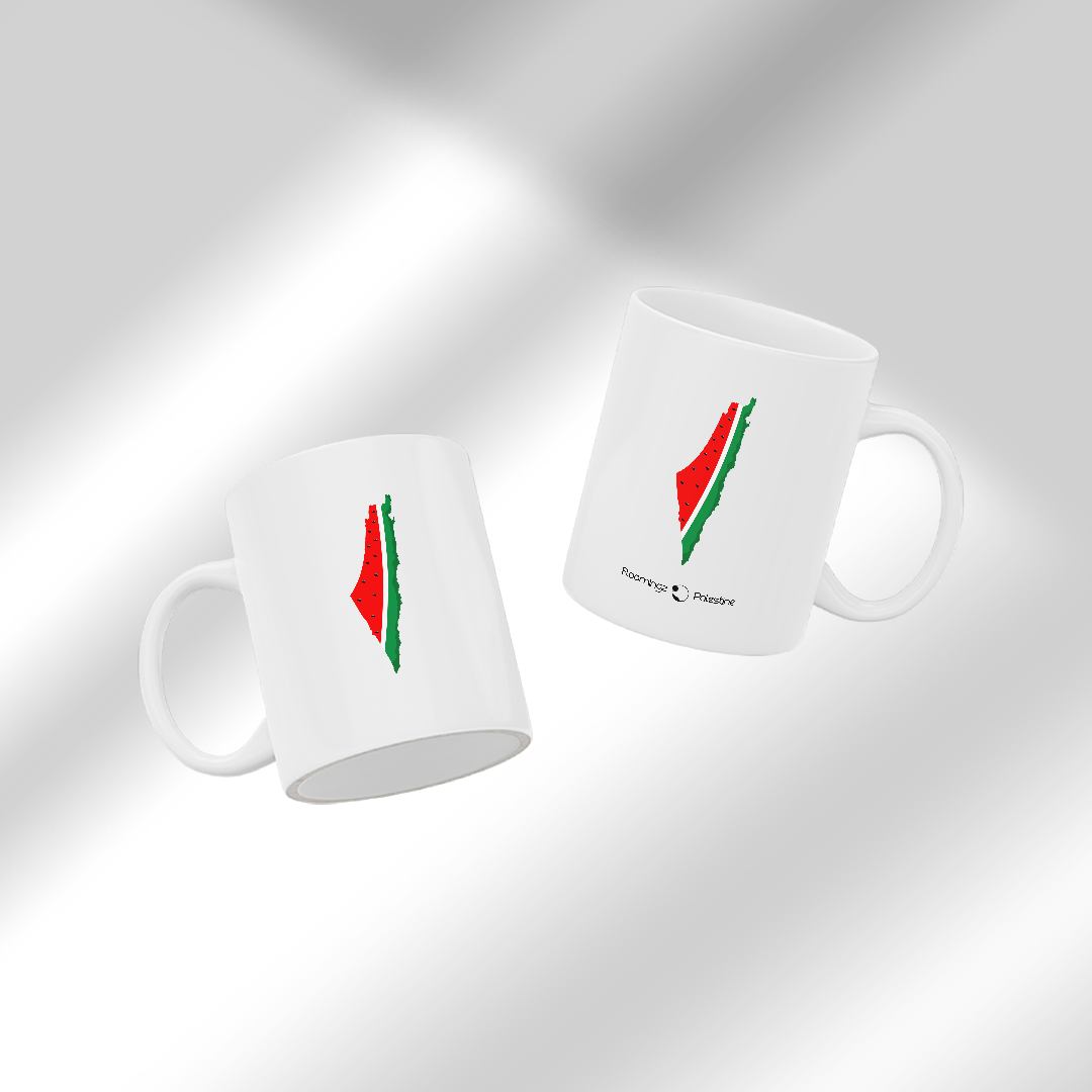 Jubilee – watermelon map mug
