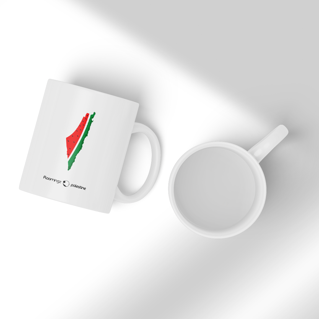 Jubilee – watermelon map mug