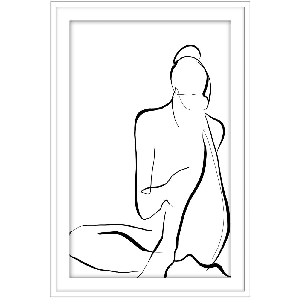 Woman Drawing