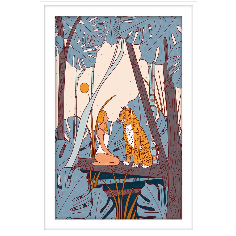 The Girl and the Leopard