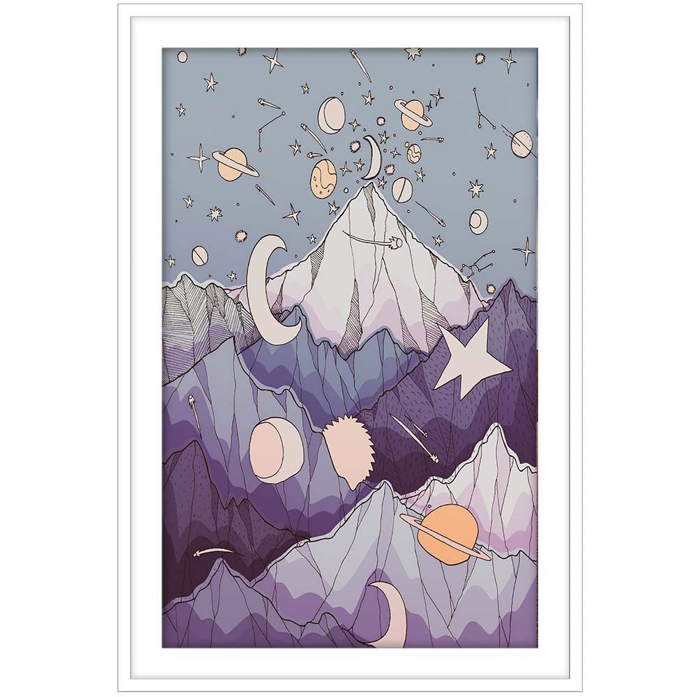 Peaks of the Moons and Stars