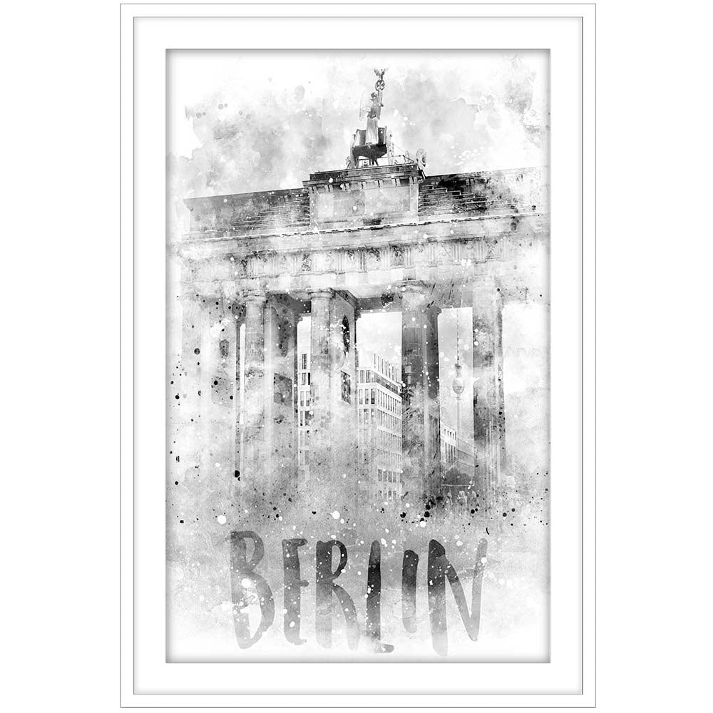 Monochrome Art BERLIN Brandenburg Gate