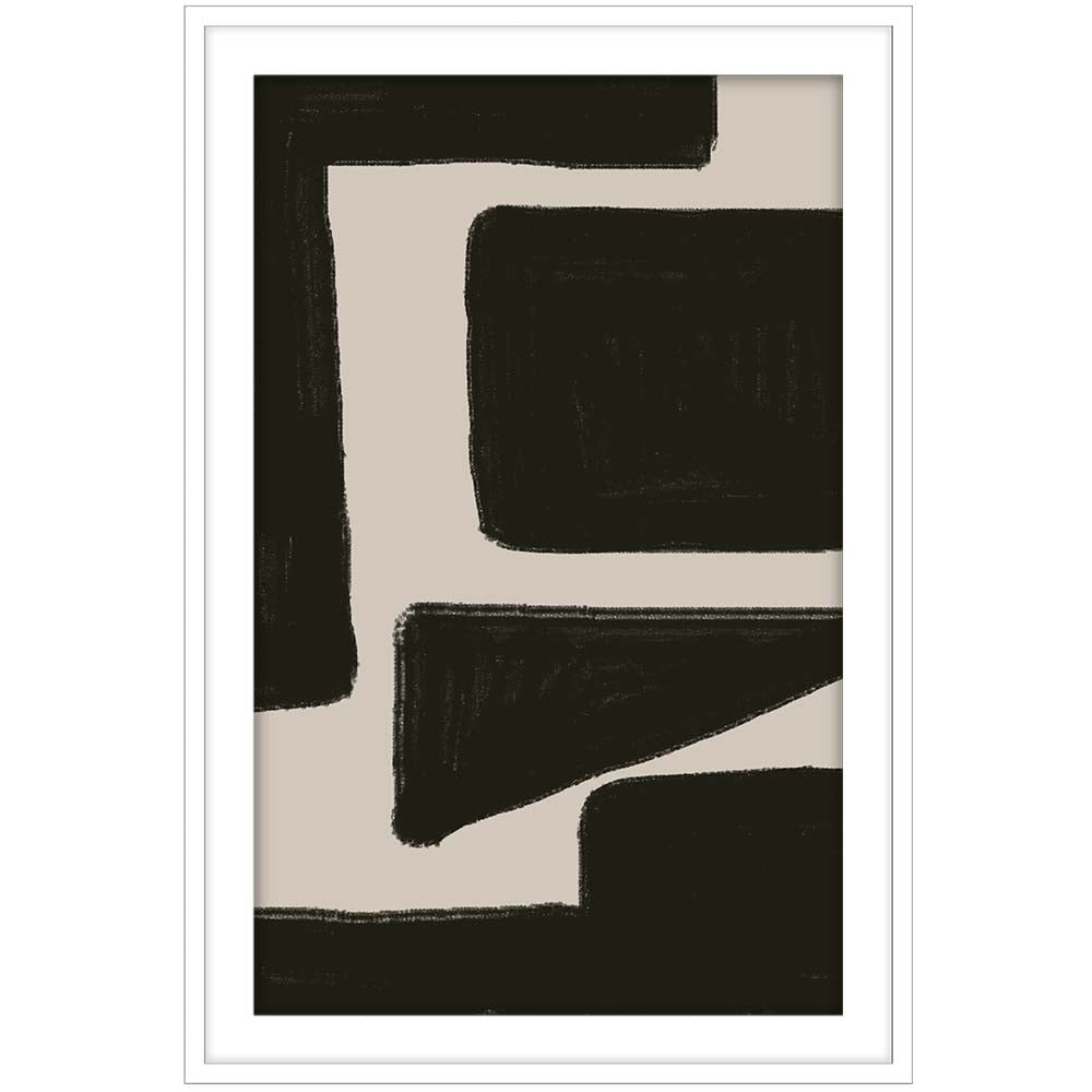 Black Geometric Shapes