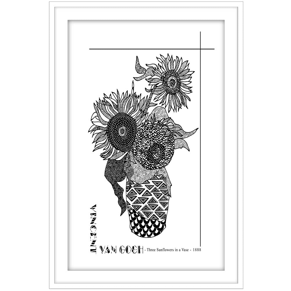 Three Sunflowers