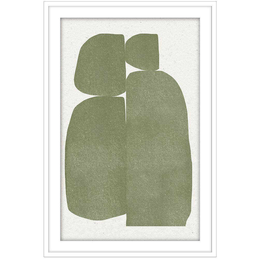 Green Modern Object No 5