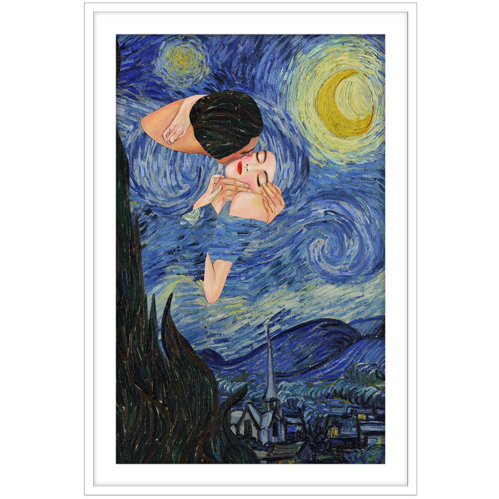 Kiss under the Starry Sky