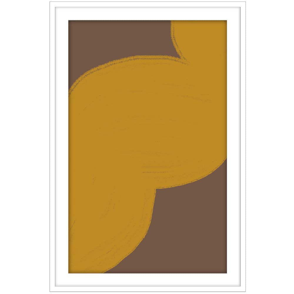 Yellow and Brown Shape