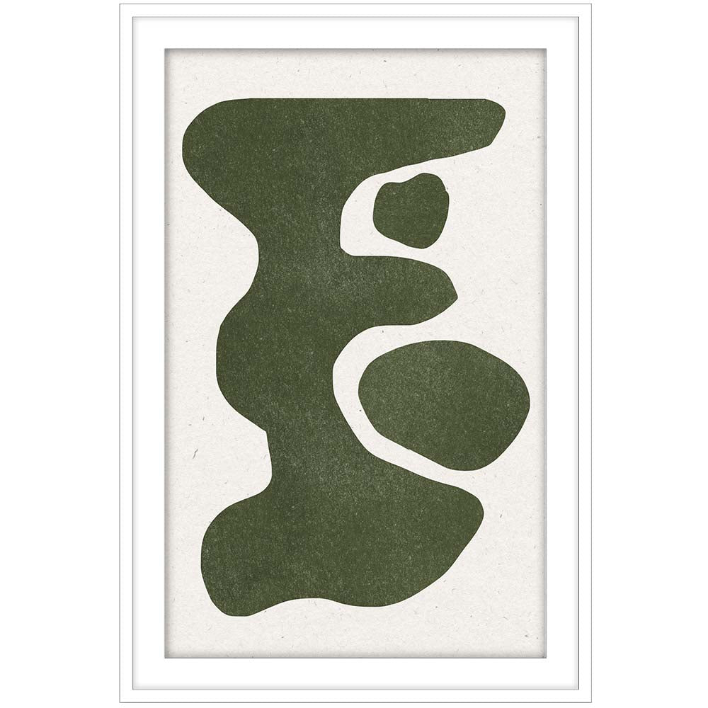 Green Modern Object No 2