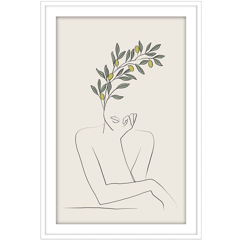Woman with Olive Branch