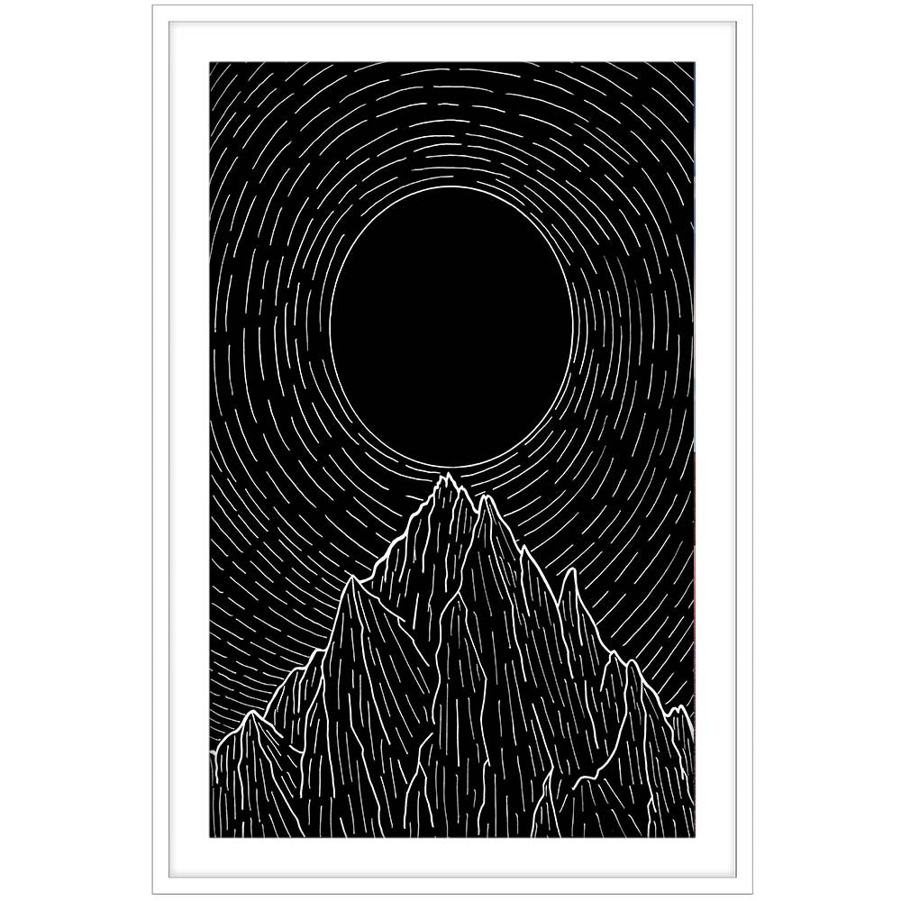 The Dark Sun Over the Moon