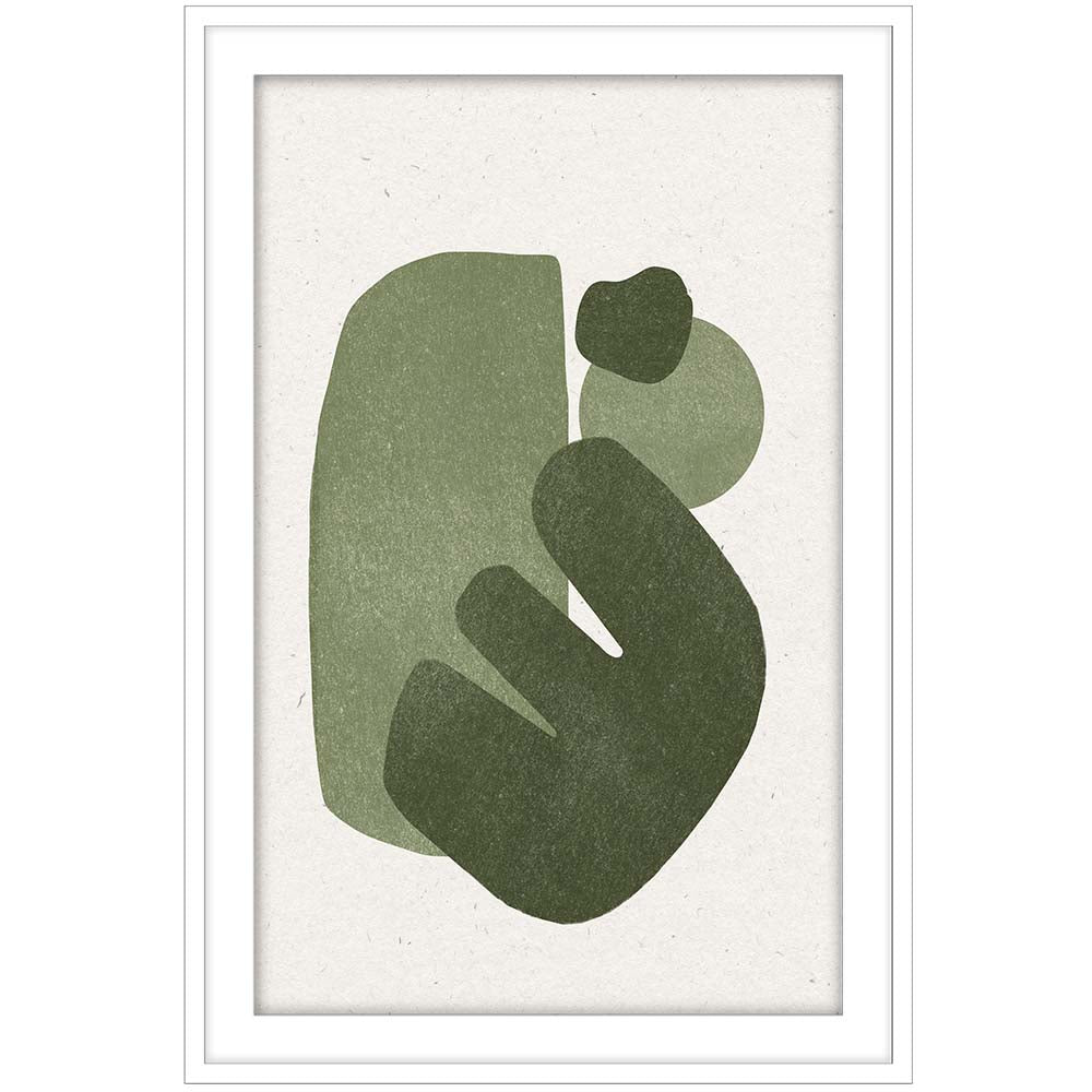 Green Modern Object No 3