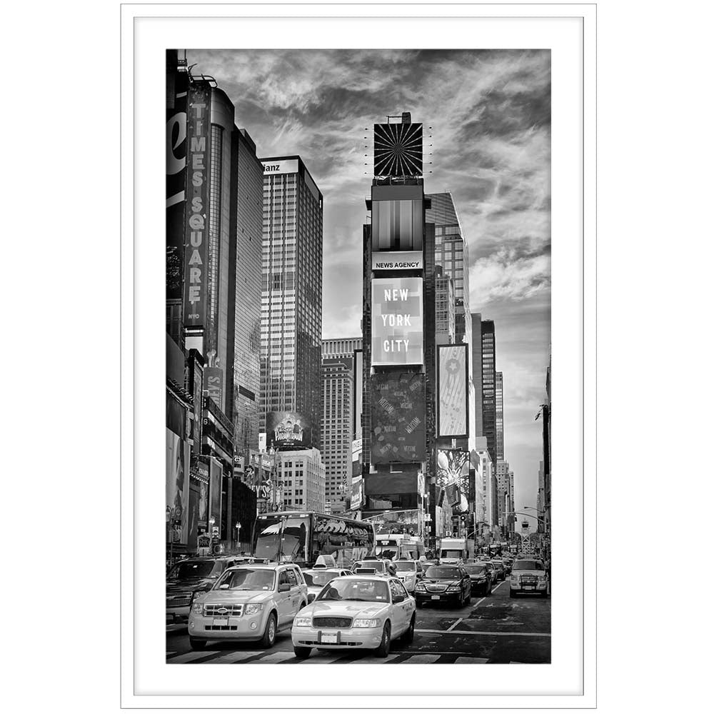 NEW YORK CITY Times Square - Monochrome
