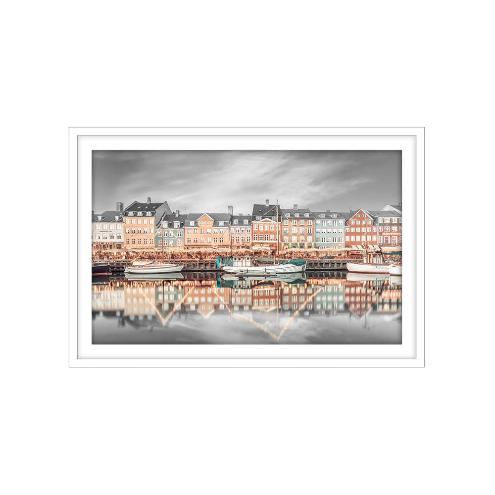 COPENHAGEN VINTAGE Nyhavn Idyllic Evening Impression