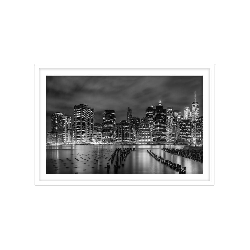 NEW YORK CITY Monochrome Night Impressions