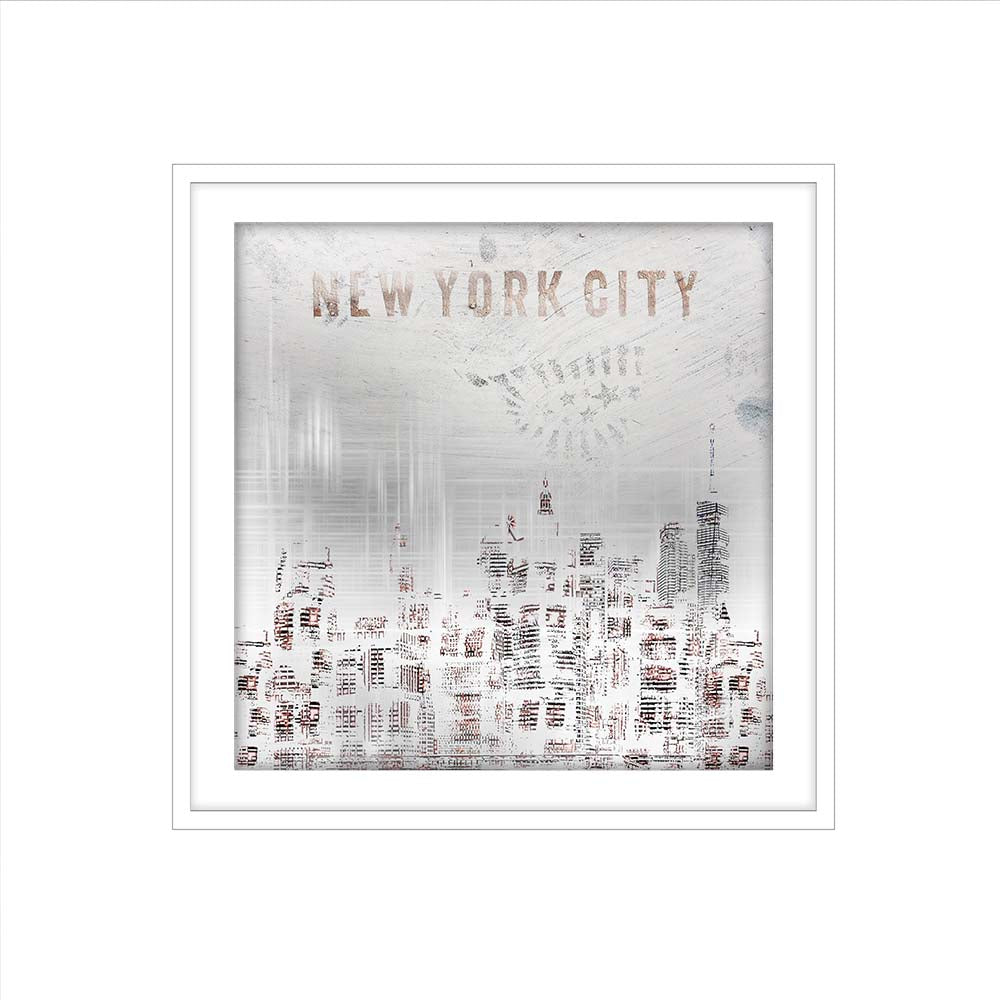 MODERN ART New York City Skylines - Shabby