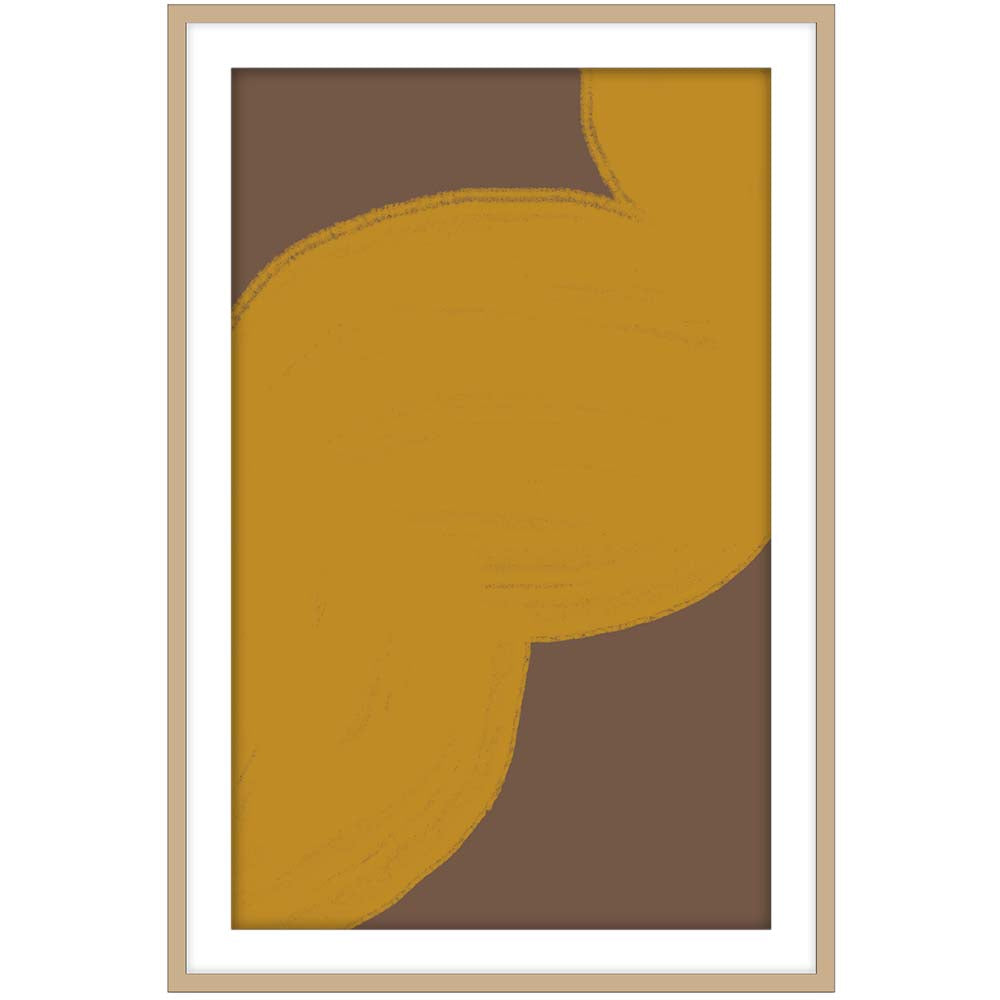 Yellow and Brown Shape