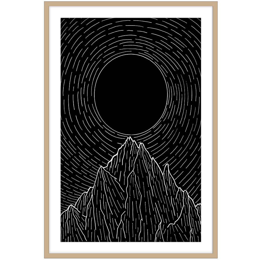 The Dark Sun Over the Moon