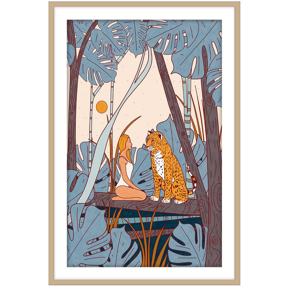 The Girl and the Leopard