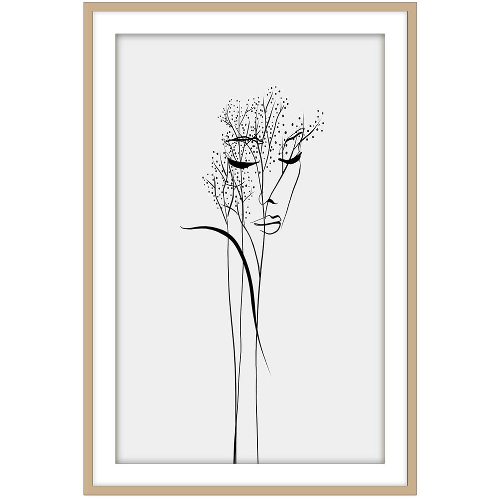 Surrealist Woman Portrait