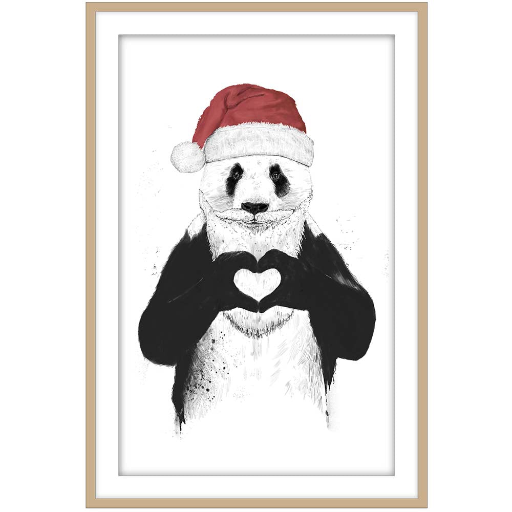 Santa Panda