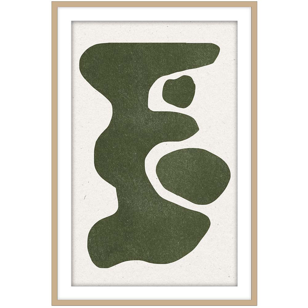 Green Modern Object No 2