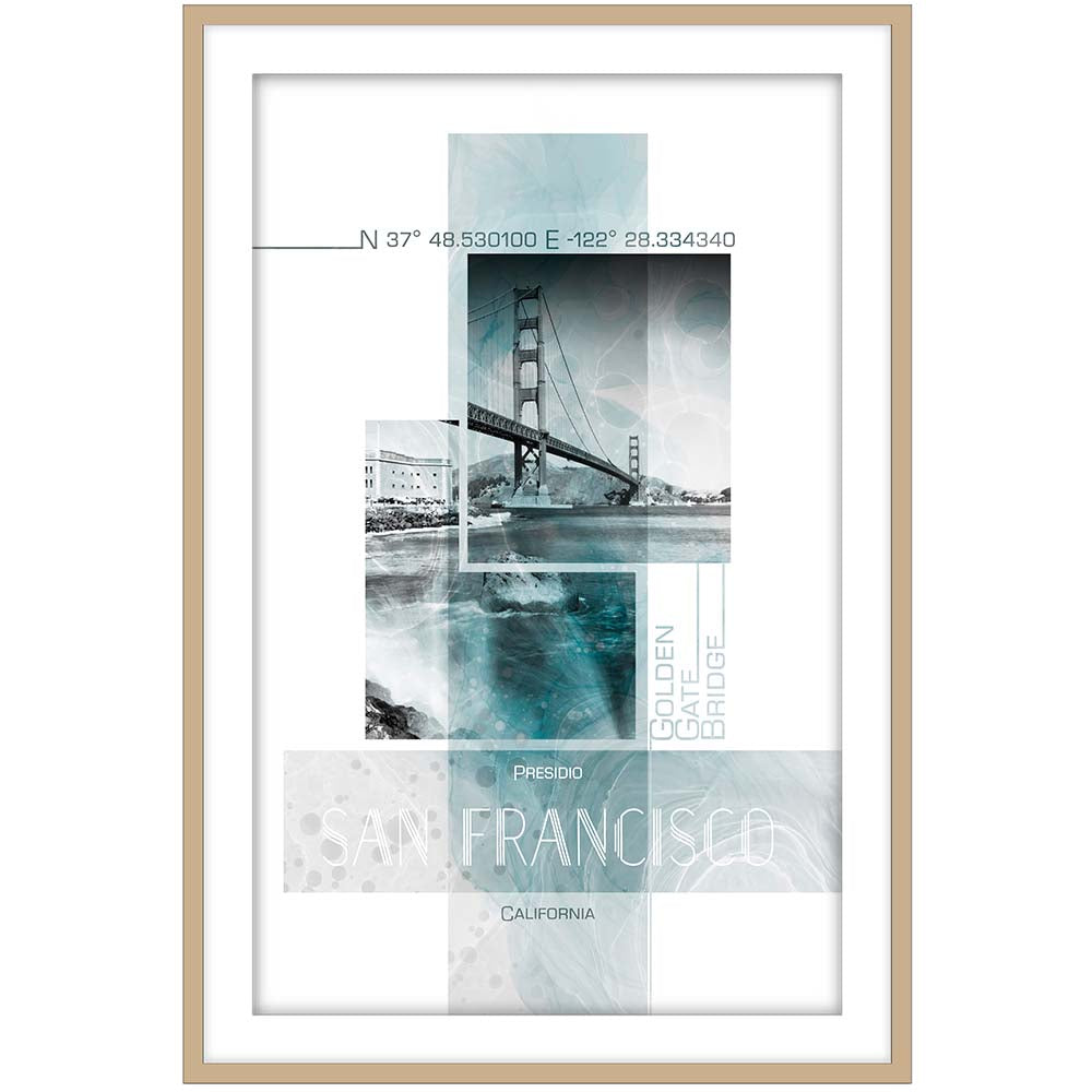 Poster Art SAN FRANCISCO Presidio