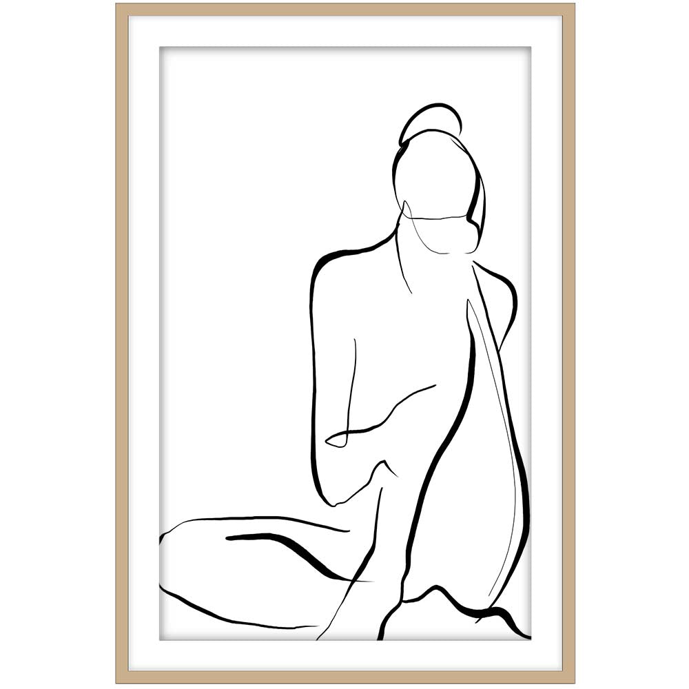 Woman Drawing