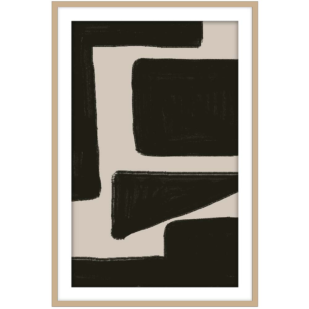 Black Geometric Shapes