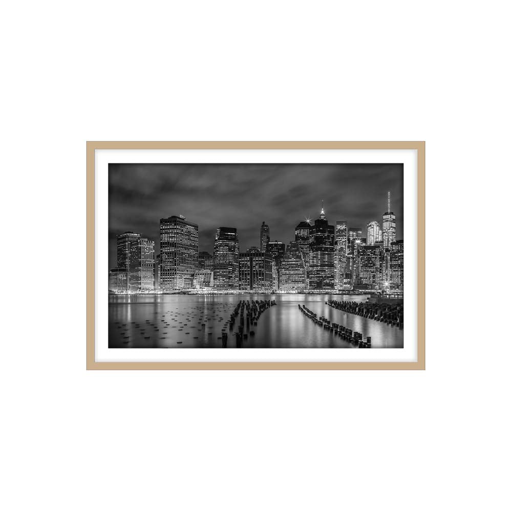 NEW YORK CITY Monochrome Night Impressions