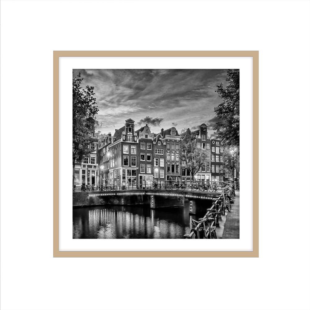 Amsterdam Idyllic impression from Singel