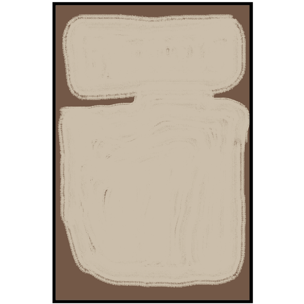 Beige Organic Modern Shape