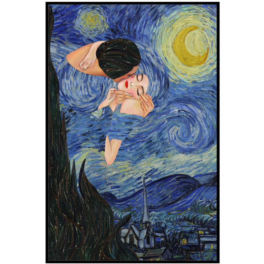 Kiss under the Starry Sky