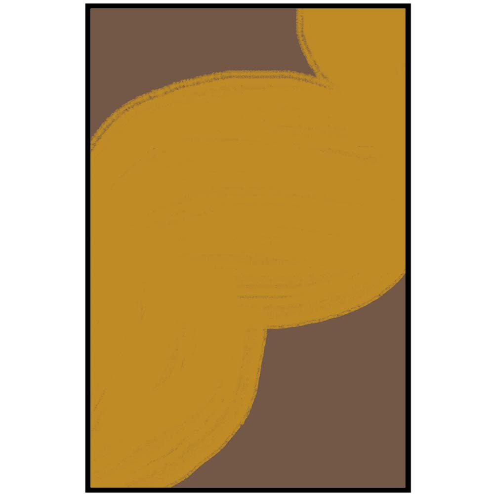 Yellow and Brown Shape