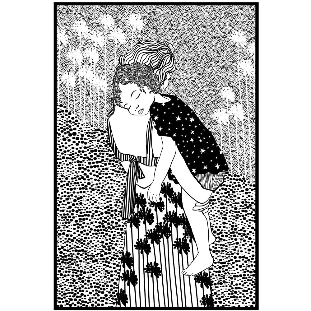 Mother Holding Child