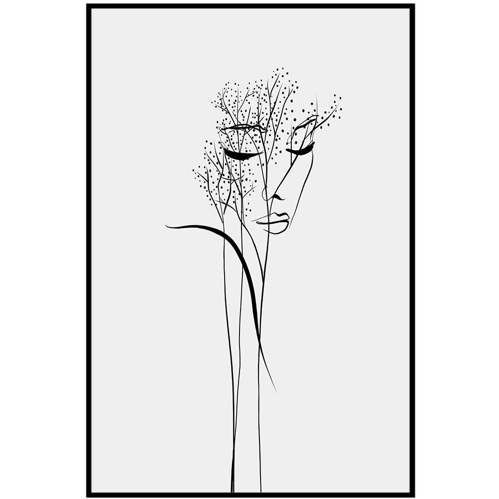 Surrealist Woman Portrait