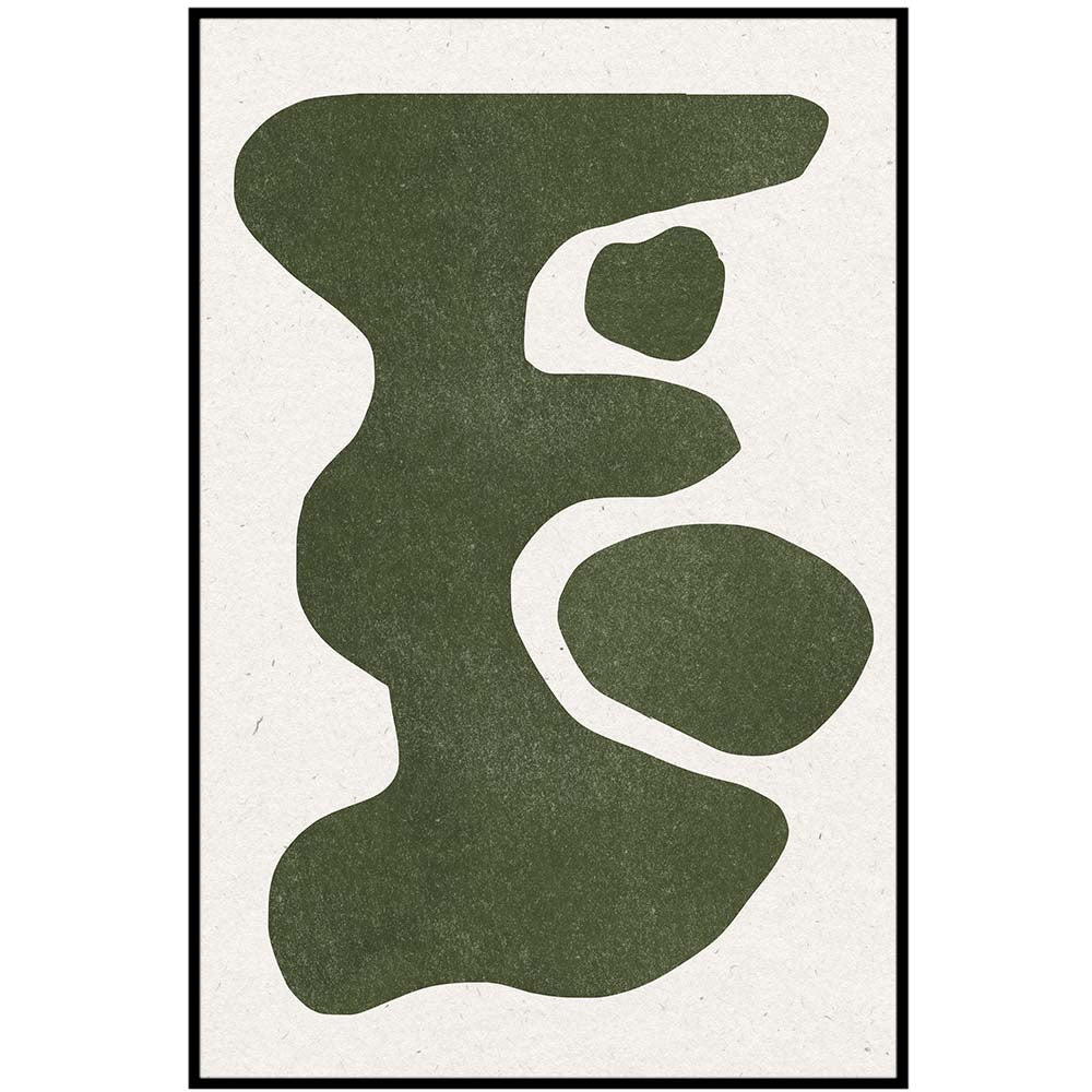 Green Modern Object No 2